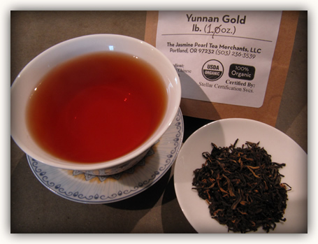 Yunnan Gold first steeping