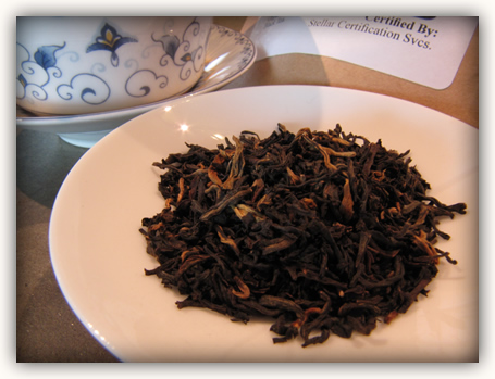 Yunnan Gold dry leaves